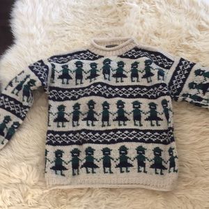 Knit sweater